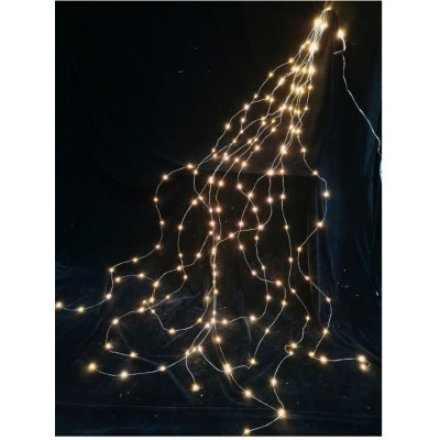 Chomik Světelný řetěz 10x20 LED, 10x2+3 m, teplé světlo, časovač, 8 funkcí – Hledejceny.cz