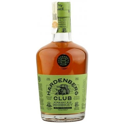 Hardenberg Club Straight Rye 0,7 l 42.5% (holá láhev) – Hledejceny.cz
