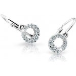 Cutie Jewellery dětské z bílého zlata C2154-10-X-2 bílá – Zboží Dáma