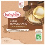 Babybio Kapsička krém krupička kakao 4 x 85 g – Zboží Dáma