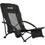 Křeslo VIRTUFIT Foldable Beach Chair Černé – Hledejceny.cz