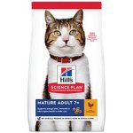 Hill's Feline Mature Adult 7 + Chicken 2 x 10 kg – Hledejceny.cz