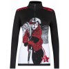 Dámský svetr a pulovr NEWLAND N4 6644 SNOWDROP LADY T-NECK BLACK RED