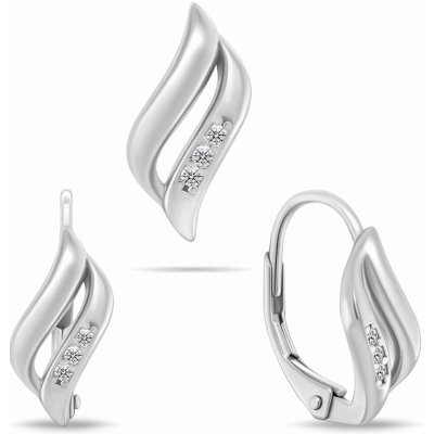 Brilio Silver Půvabný set stříbrných šperků se zirkony SET292W – Sleviste.cz