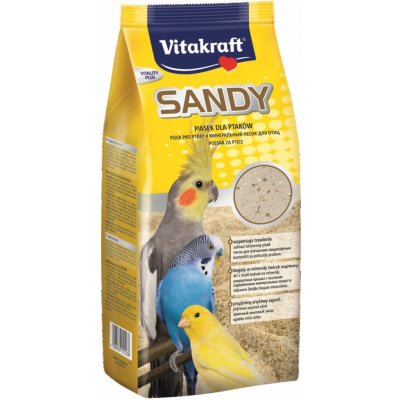 VITAKRAFT Sandy písek pro menší ptáky 2,5kg – Zboží Dáma