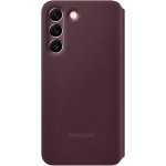 Samsung Clear View Cover Galaxy S22 Burgundy EF-ZS901CEEGEE – Zbozi.Blesk.cz