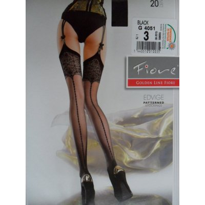 Fiore Edvige 20 DEN black-černé – Zboží Dáma