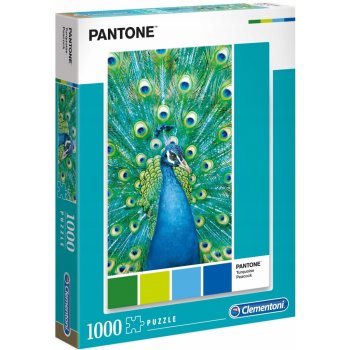 Clementoni Pantone Modrý páv 39495 1000 dílků