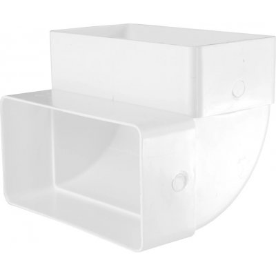 Dalap 5252 PVC koleno hranaté vertikální 90° 110 x 55 mm – Hledejceny.cz