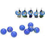 Kuličky skleněné 2,5cm set skleněnka 8ks v síťce 5 druhů – Zboží Mobilmania