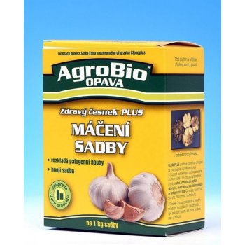 AgroBio Zdravý česnek Plus máčení sadby 10 g + 50 ml