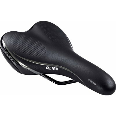 Force Comfort Gel Tech Saddle černé