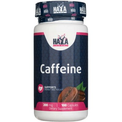Haya Labs Kofein 200 mg 100 kapslí – Hledejceny.cz