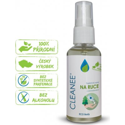 Cleanee Eco hygienický sprej na ruce s vůní lásky 50 ml – Zbozi.Blesk.cz