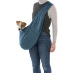 SOFT front carrier přední látkové nosítko taška světle šedá mátová 22 x 20 x 60 cm – Hledejceny.cz