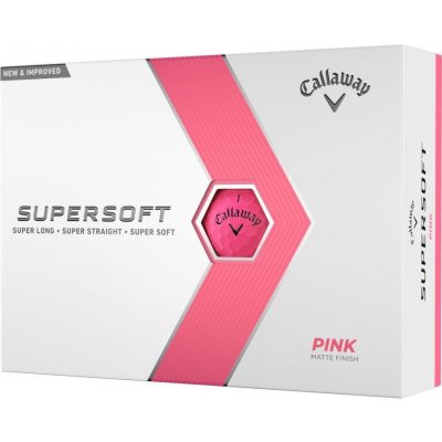 Callaway SuperSoft růžové 3 ks – Zbozi.Blesk.cz