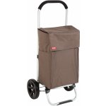 ALDOS nákupní taška na kolečkách VIENA hnědá – Zboží Mobilmania