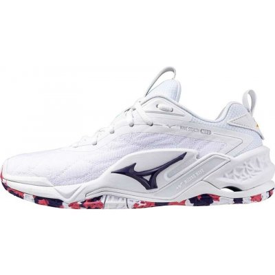 Mizuno Wave Stealth Neo 2 White/Violet Indigo – Zboží Dáma