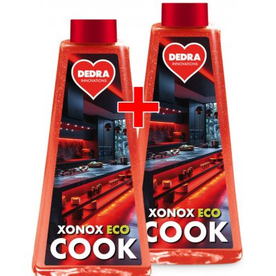 Dedra 2 ks EKO intenzivní čistič na kuchyně a mastnotu XONOX ECO COOK náhradní náplně bez rozprašovače 500 ml + 500 ml – Hledejceny.cz