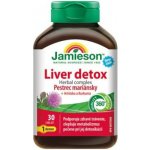 Jamieson Liver detox Herbal complex Ostropestřec mariánský + Artyčoka a Kurkuma 30 tablet – Hledejceny.cz