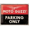 Obraz Nostalgic Art Plechová cedule Moto Guzzi Parking Only 20 x 15 cm