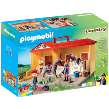 Playmobil 5671 Přenosná koňská stáj