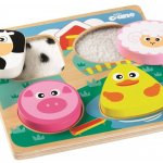 Tidlo Senzorické puzzle farma – Zboží Mobilmania