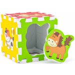 Plastica Pěnové puzzle ze zvířátky 6 ks – Zboží Dáma