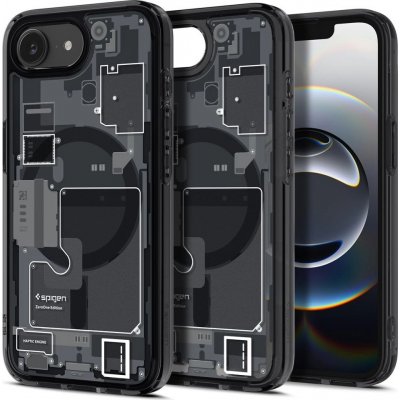 Spigen Ultra Hybrid MagSafe kryt iPhone 16e zero one black – Zboží Mobilmania
