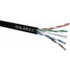 síťový kabel Solarix 27655193 UTP 4x2x0,5 CAT6 PE venkovní, cívka, 500m