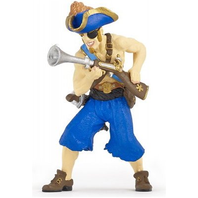 Papo Pirát jednooký s puškou – Zboží Mobilmania