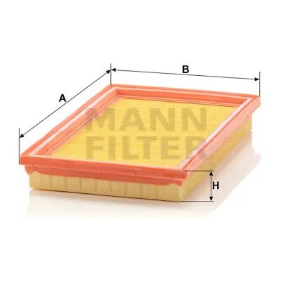 MANN FILTER Vzduchový filtr C 2851 – Hledejceny.cz