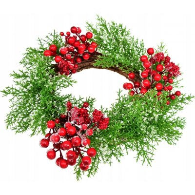 Dommio Věnec orosený s bobulemi ø35 cm – Sleviste.cz