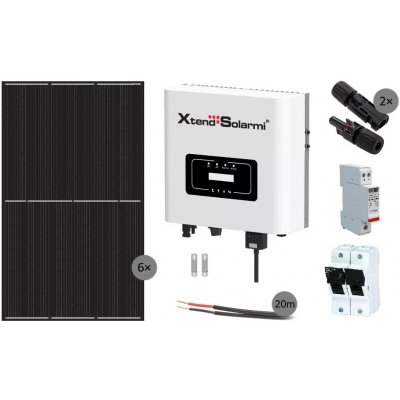 Xtend Solarmi GridFree 2000MD solární elektrárna 6 x 385 Wp a 2kW měnič s limiterem ZNKSMI0027 – Hledejceny.cz