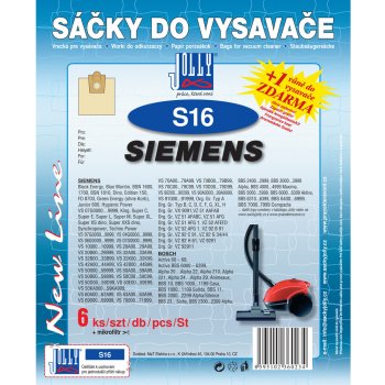 Jolly S 16 (6+1ks)do vysav. SIEMENS, BOSCH