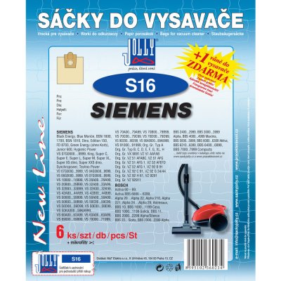 Jolly S 16 (6+1ks)do vysav. SIEMENS, BOSCH – Hledejceny.cz