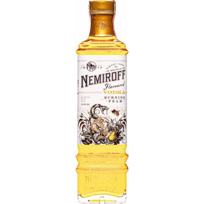 Nemiroff Burning PEAR Flavored Vodka 40% 0,7 l (holá láhev) – Hledejceny.cz