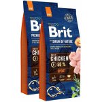 Brit Premium By Nature Sport Chicken 2 x 15 kg – Hledejceny.cz