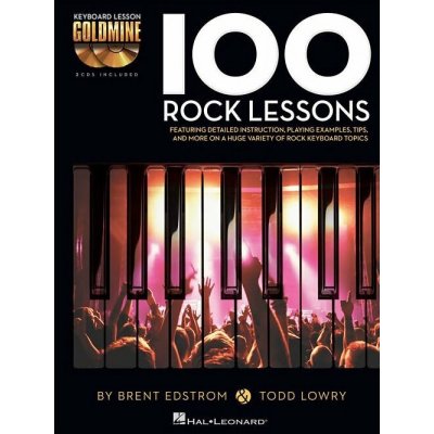 Hal Leonard Keyboard Lesson Goldmine 100 Rock Lessons Noty