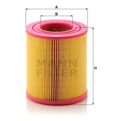 MANN FILTER Vzduchový filtr C 16 118 – Hledejceny.cz