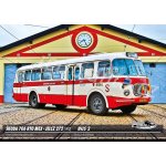 Pohlednice BUS č. 02 - ŠKODA 706 RTO MEX - JELCZ 272 (1973) – Zboží Dáma