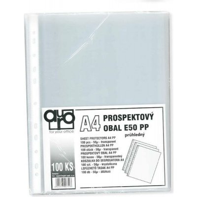 Auro Office E50 eurofolie A4, 50 µm, PP, hladké - 100 ks – Zboží Živě