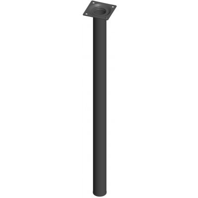 Element System Nábytková noha kulatá O 30x600 mm černá – Hledejceny.cz