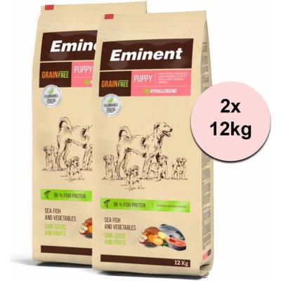 Eminent Grain Free Puppy 33/17 2 x 12 kg