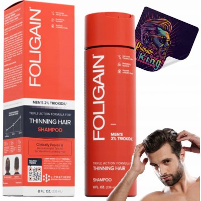 Foligain Triple Action šampon muži 236 ml – Zboží Dáma