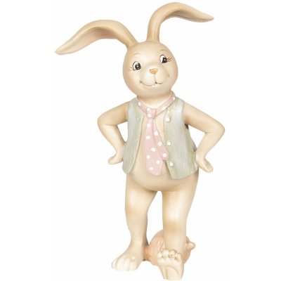 Clayre & Eef Dekorace králičí chlapec 9*7*15 cm – Hledejceny.cz