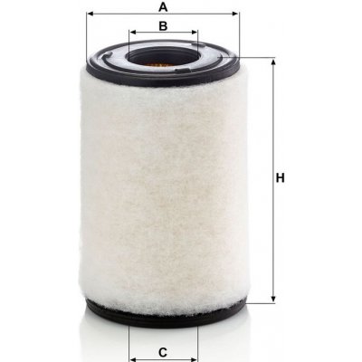 MANN-FILTER Vzduchový filtr MANN MF C14011 – Hledejceny.cz