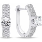 Brilio Silver náušnice EA765W – Hledejceny.cz