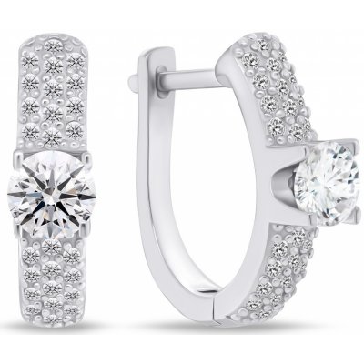 Brilio Silver náušnice EA765W – Hledejceny.cz