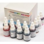 Food Colours Tekuté barvivo 12 ks vícebarevných 240 g – Hledejceny.cz